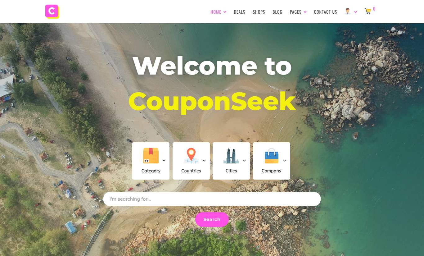 CouponSeek - Deals & Discounts WordPress Theme by subsolar
